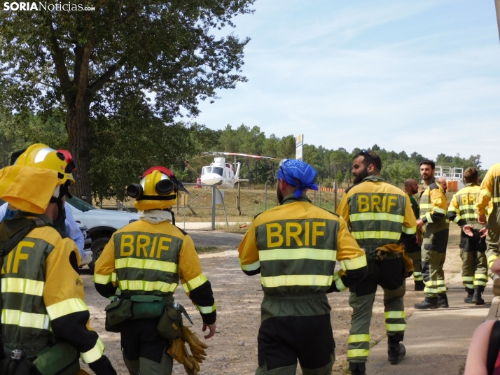 Las BRIF de Soria y Toledo, las que antes acabarán su renovación, estarán listas para la campaña de incendios 2025