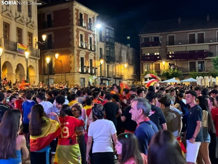 Pantalla gigante Eurocopa. /SN