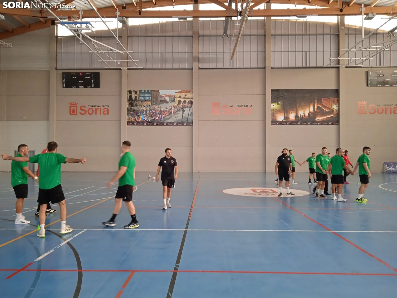 Foto 2 - El Balonmano Soria comienza con los entrenamientos de la temporada 2024-25