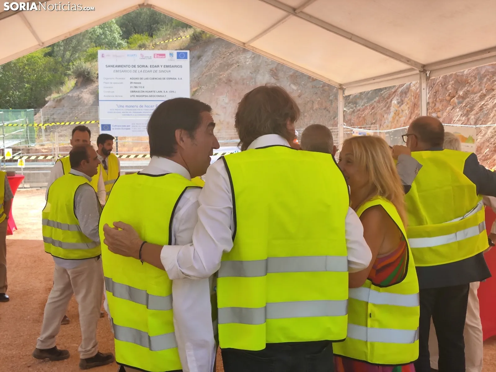 Foto 10 - 5 km de t&uacute;nel que ven la luz hoy y 'acercan' Soria a su nueva depuradora tras 15 a&ntilde;os de avatares