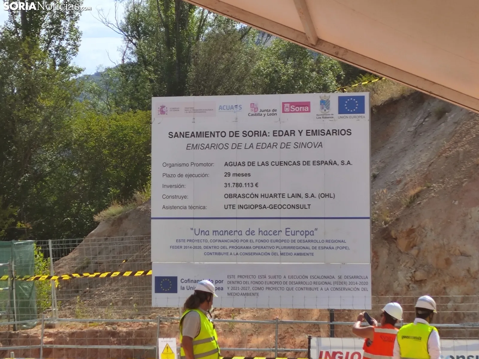 Foto 11 - 5 km de t&uacute;nel que ven la luz hoy y 'acercan' Soria a su nueva depuradora tras 15 a&ntilde;os de avatares