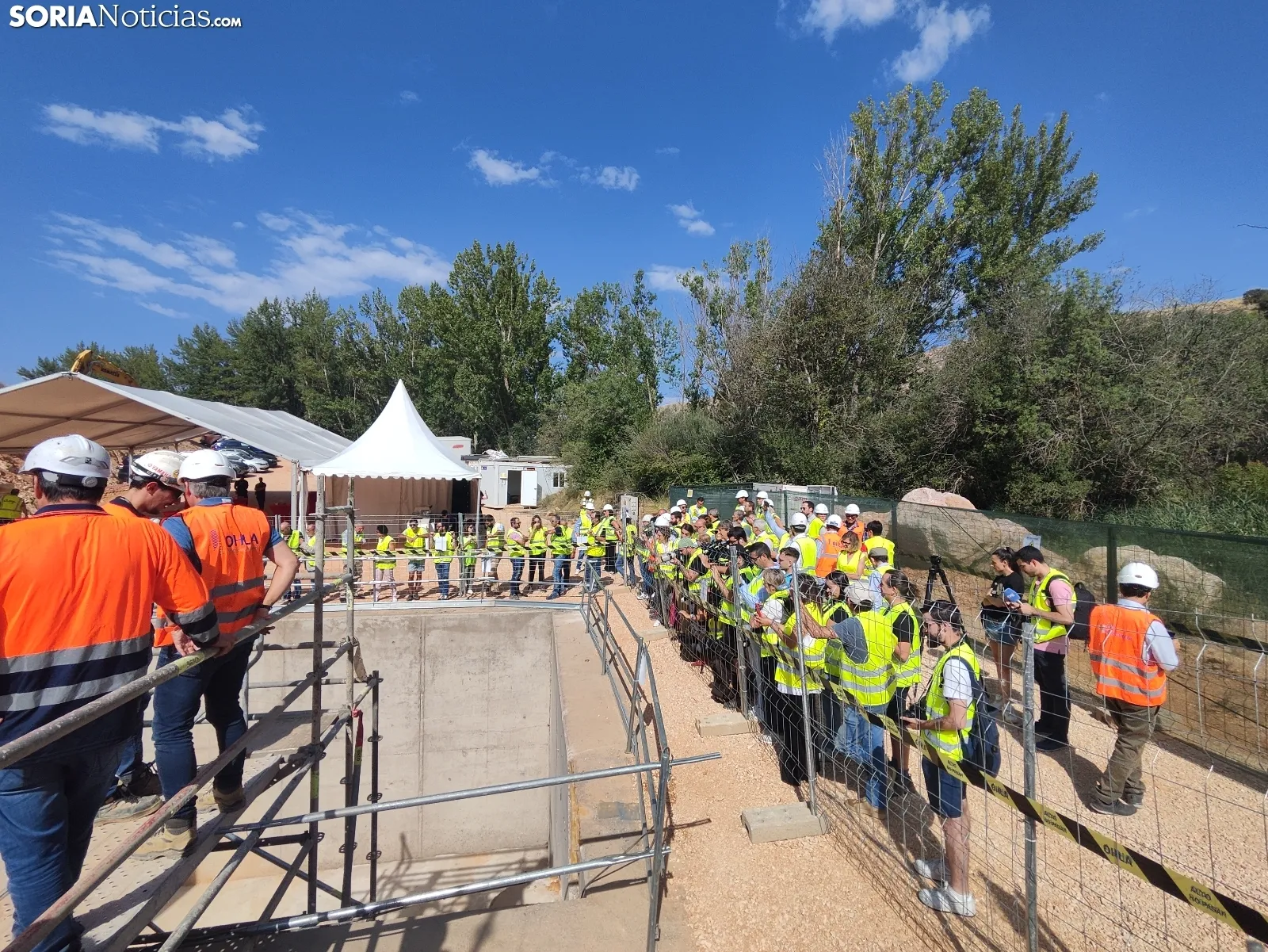 Foto 9 - 5 km de t&uacute;nel que ven la luz hoy y 'acercan' Soria a su nueva depuradora tras 15 a&ntilde;os de avatares