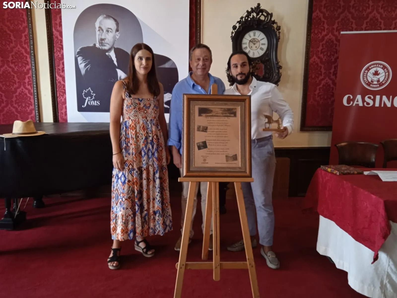 Foto 2 - Soria y Sevilla vuelven a estar conectados por los poemas gracias al certamen &lsquo;Un soneto para Soria&rsquo;