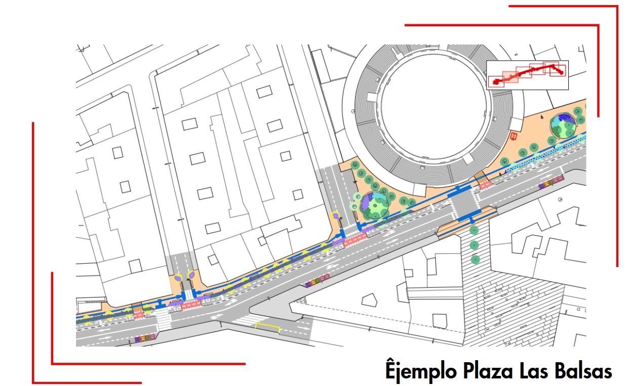 El carril bici se expande por Soria eliminando 100 plazas de aparcamiento para coches
