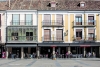 Bares en la plaza Mayor de El Burgo de Osma.