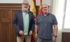 Luis Cano (dcha.) con el subdelegado del Gobierno, Miguel Latorre. /SdG