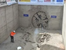 Foto 18 - 5 km de t&uacute;nel que ven la luz hoy y 'acercan' Soria a su nueva depuradora tras 15 a&ntilde;os de avatares