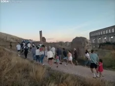 Visita nocturna al Castillo de Berlanga de Duero.