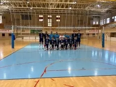 Entreno del Grupo Herce durante la pretemporada.