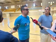 Entreno del Grupo Herce durante la pretemporada.