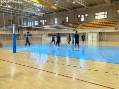Entreno del Grupo Herce durante la pretemporada.