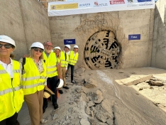 Foto 4 - 5 km de túnel que ven la luz hoy y 'acercan' Soria a su nueva depuradora tras 15 años de avatares