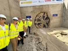 Foto 4 - 5 km de t&uacute;nel que ven la luz hoy y 'acercan' Soria a su nueva depuradora tras 15 a&ntilde;os de avatares