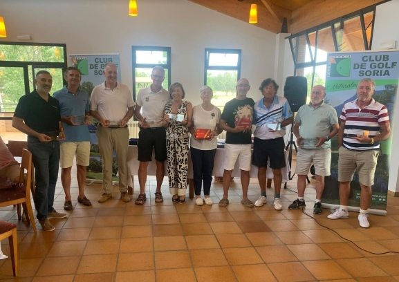 Alfonso de Miguel y Mercedes Arroyo se llevan el Circuito Senior de Castilla y León en Soria