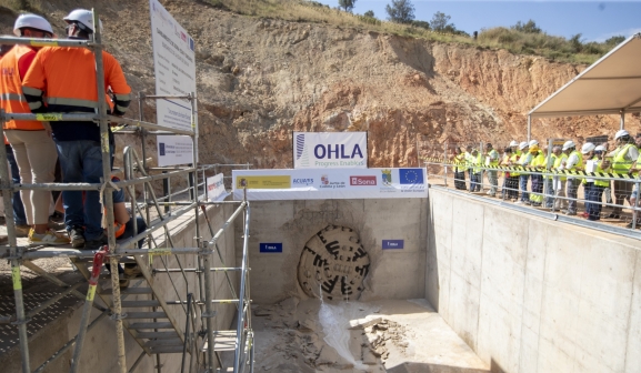 5 km de túnel que ven la luz hoy y acercan Soria a su nueva depuradora tras 15 años de avatares