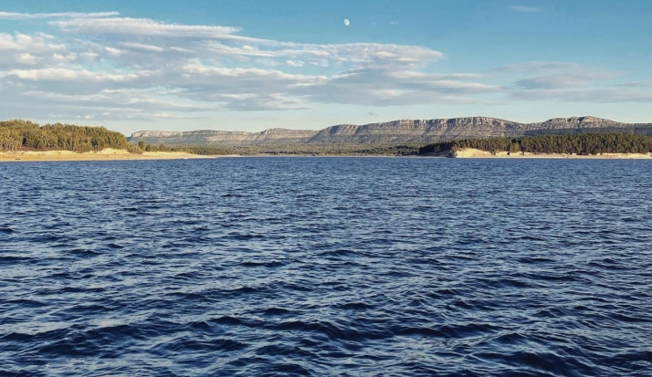 El embalse de la Cuerda del Pozo baja hasta el 59,85% de su capacidad