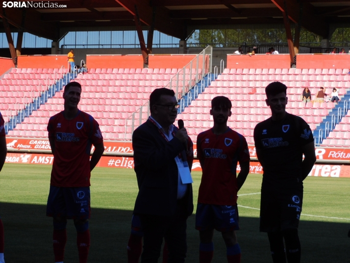 El Numancia gana 2-1 a la Ponferradina en su partido de presentaci&oacute;n