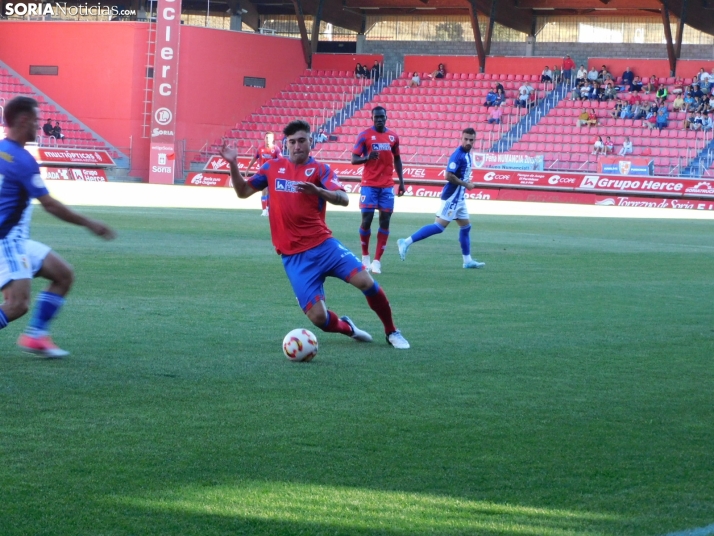 El Numancia gana 2-1 a la Ponferradina en su partido de presentaci&oacute;n