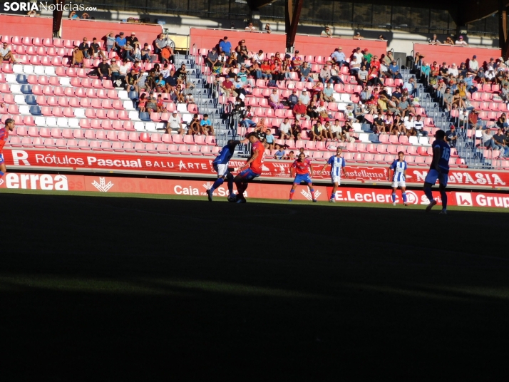 El Numancia gana 2-1 a la Ponferradina en su partido de presentaci&oacute;n