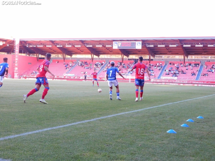 El Numancia gana 2-1 a la Ponferradina en su partido de presentaci&oacute;n