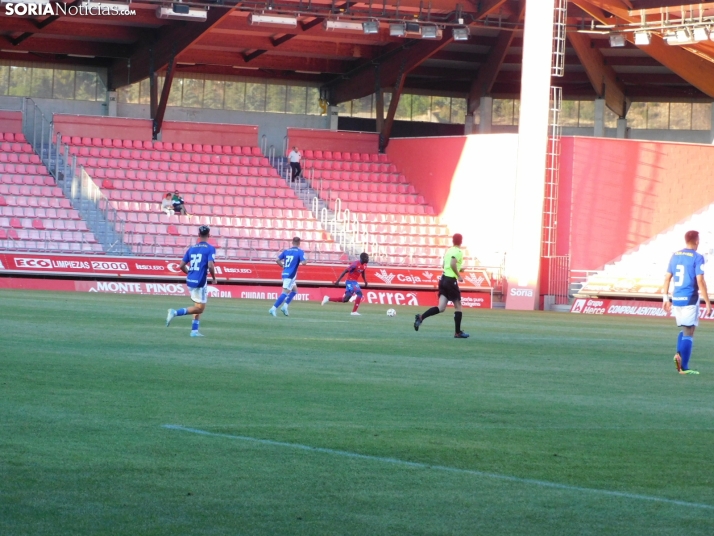 El Numancia gana 2-1 a la Ponferradina en su partido de presentaci&oacute;n