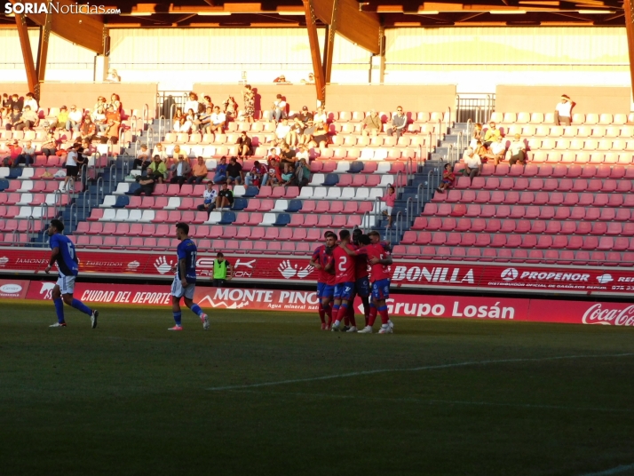 El Numancia gana 2-1 a la Ponferradina en su partido de presentaci&oacute;n