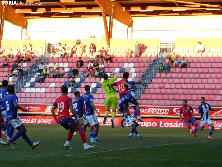 El Numancia gana 2-1 a la Ponferradina en su partido de presentaci&oacute;n