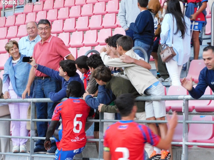 El Numancia gana 2-1 a la Ponferradina en su partido de presentaci&oacute;n