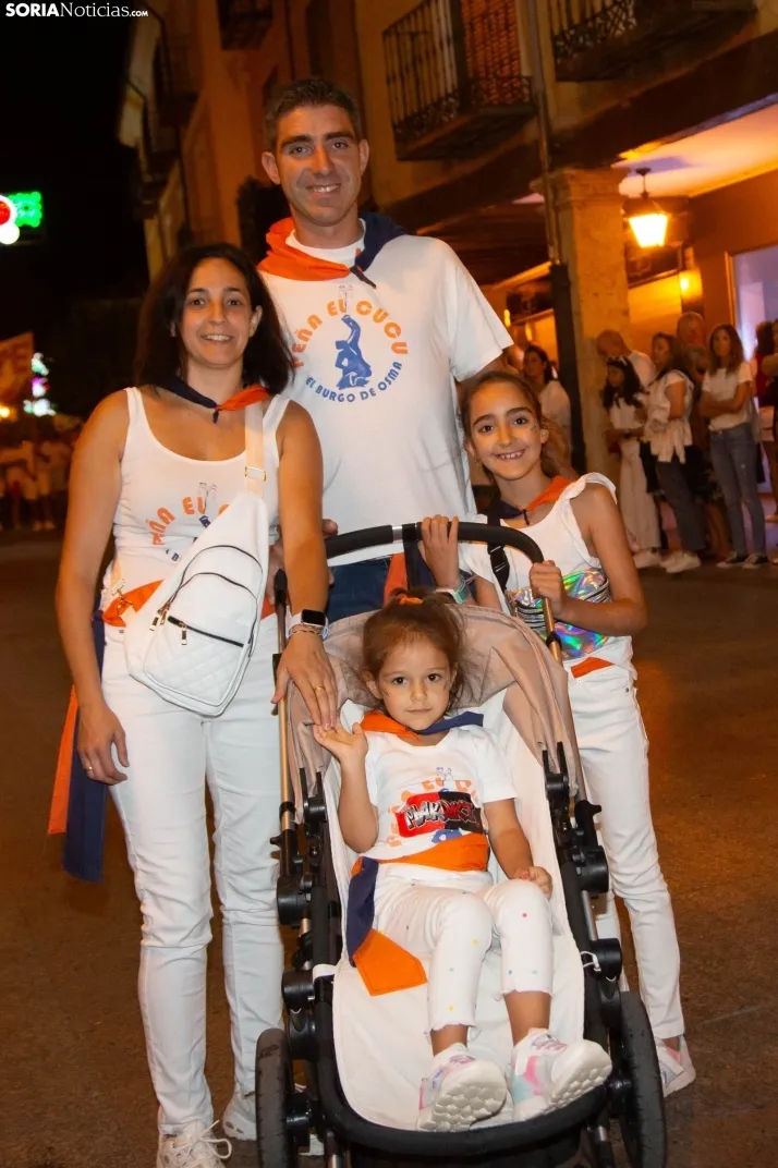 Desfile de peñas El Burgo 2024