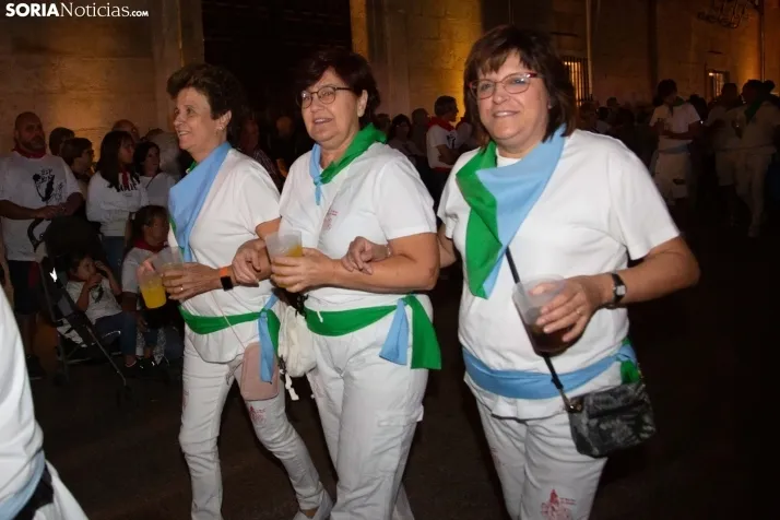 Desfile de peñas El Burgo 2024