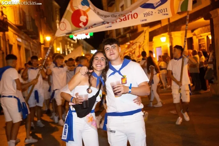 Desfile de peñas El Burgo 2024
