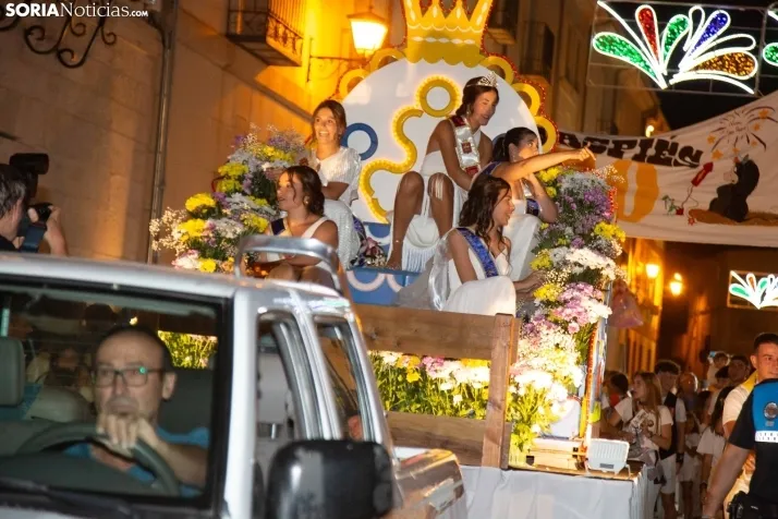 Desfile de peñas El Burgo 2024