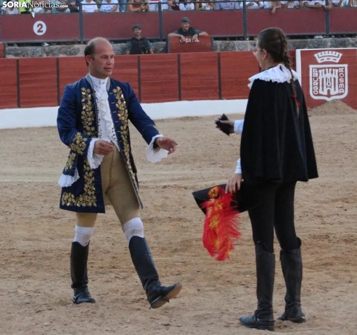 Corrida de Rejones en El Burgo de Osma. /Santos Gómez