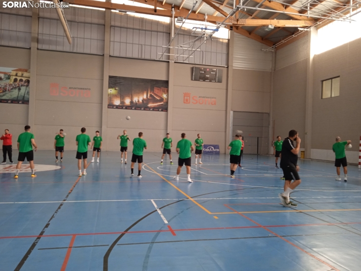 El Balonmano Soria comienza con los entretenimientos de la temporada 2024-25