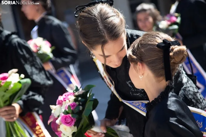 Ofrenda floral Virgen del Espino El Burgo 2024