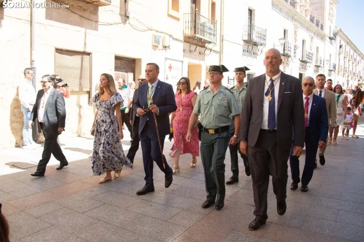 Ofrenda floral Virgen del Espino El Burgo 2024