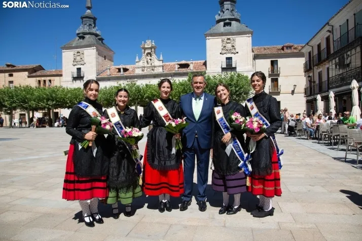 Ofrenda floral Virgen del Espino El Burgo 2024