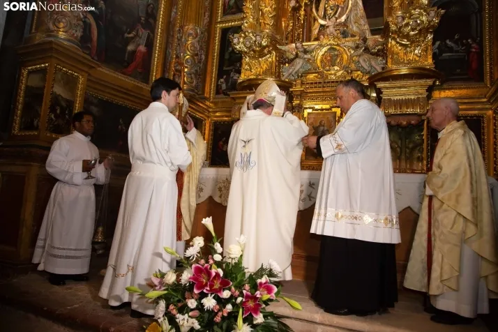 Ofrenda floral Virgen del Espino El Burgo 2024