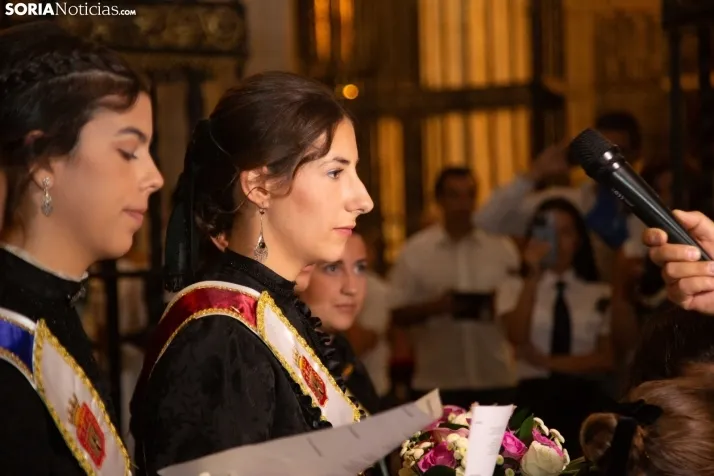 Ofrenda floral Virgen del Espino El Burgo 2024