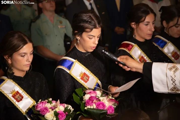 Ofrenda floral Virgen del Espino El Burgo 2024