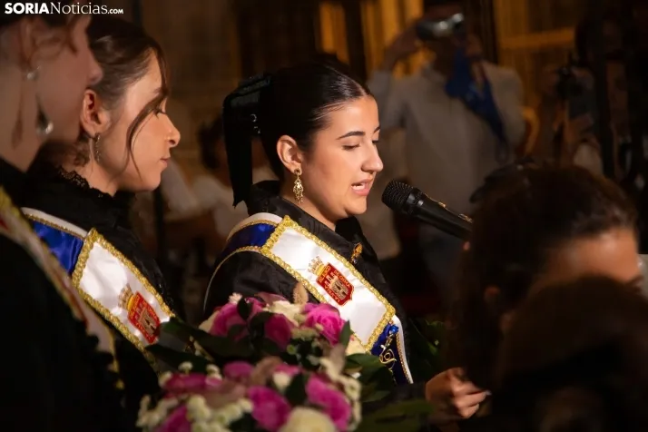 Ofrenda floral Virgen del Espino El Burgo 2024