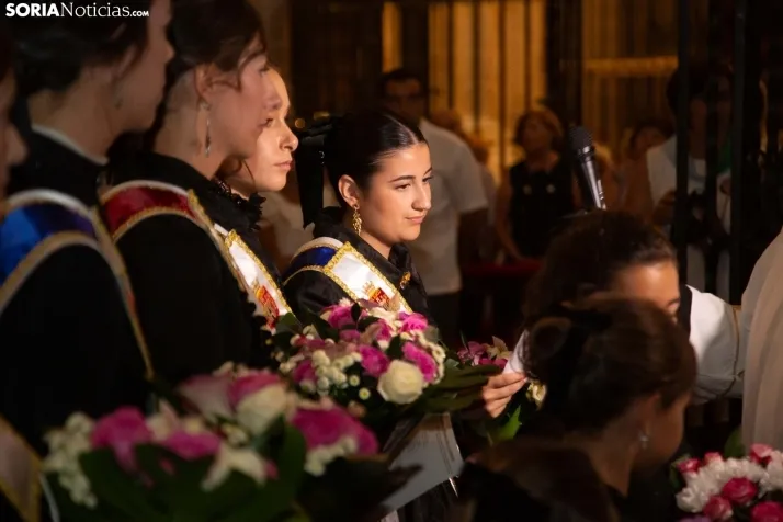 Ofrenda floral Virgen del Espino El Burgo 2024