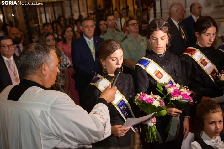 Ofrenda floral Virgen del Espino El Burgo 2024