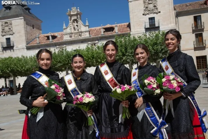 Ofrenda floral Virgen del Espino El Burgo 2024