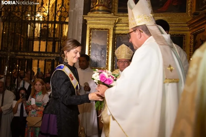 Ofrenda floral Virgen del Espino El Burgo 2024