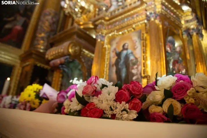 Ofrenda floral Virgen del Espino El Burgo 2024
