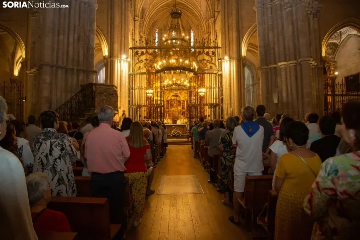 Ofrenda floral Virgen del Espino El Burgo 2024