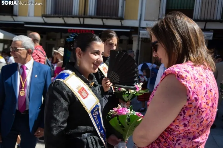 Ofrenda floral Virgen del Espino El Burgo 2024