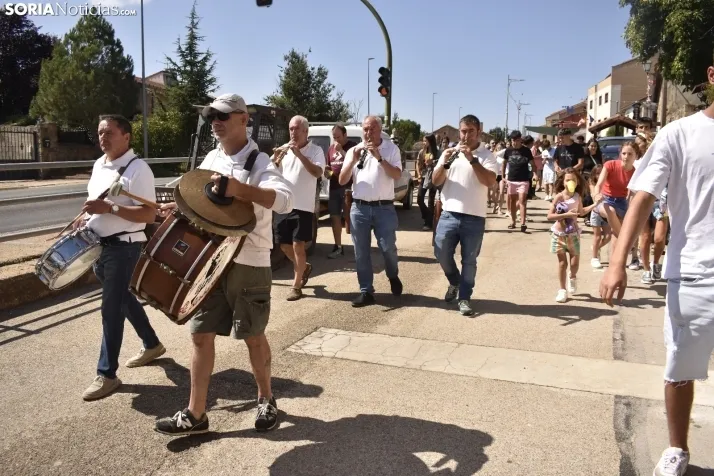 Gallofa de las fiestas de Golmayo.