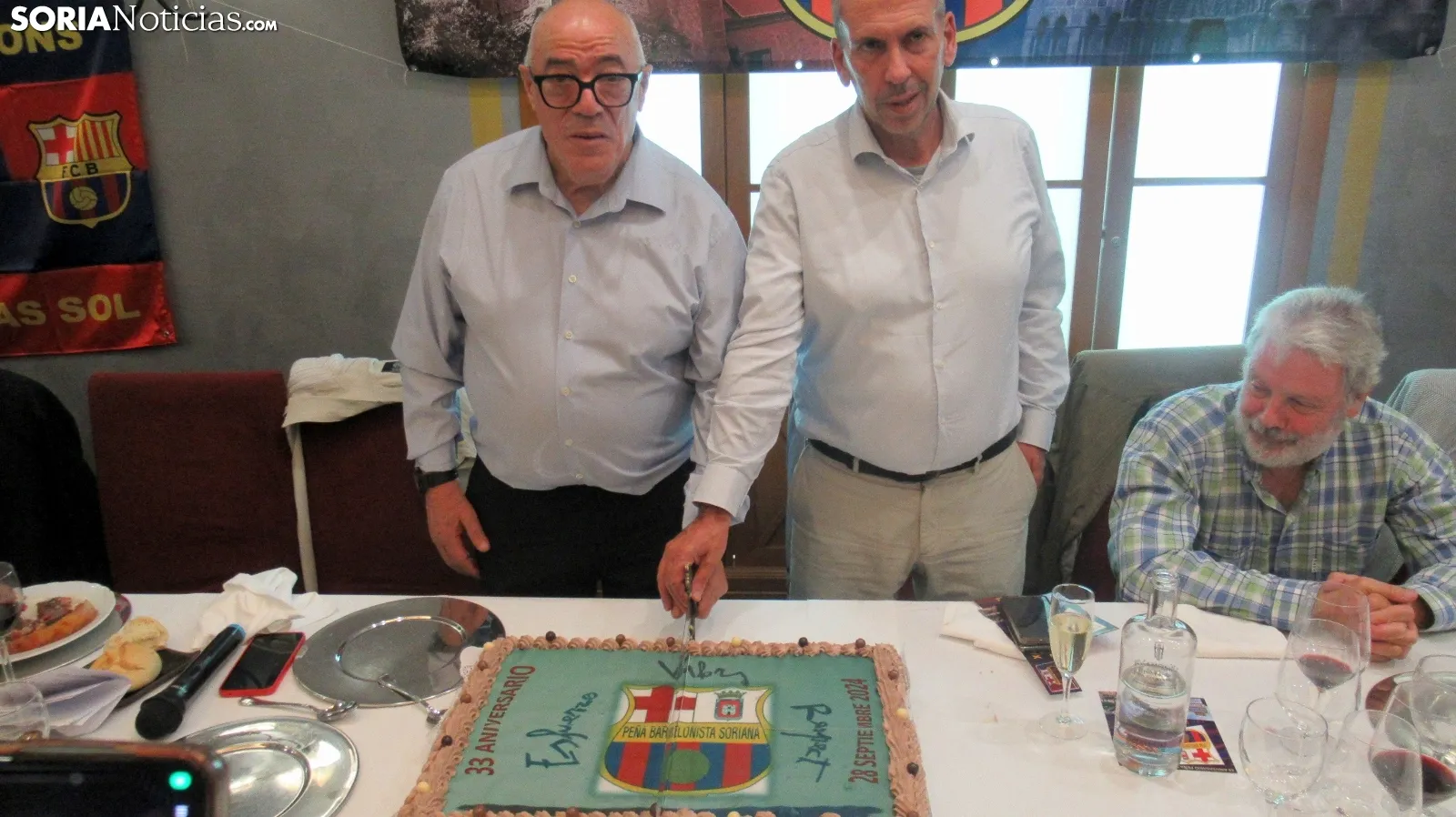 33 Aniversario Peña Barcelonista Soriana. 